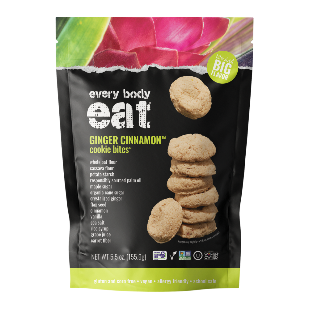 slide 1 of 2, Every Body Eats® Ginger Cinnamon Cookie Bites, 5.5 oz
