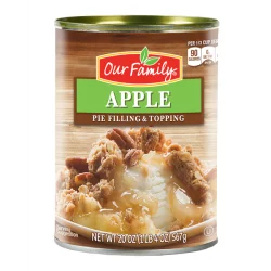 Our Family Pie Fllng Apple