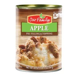 Our Family Pie Fllng Apple