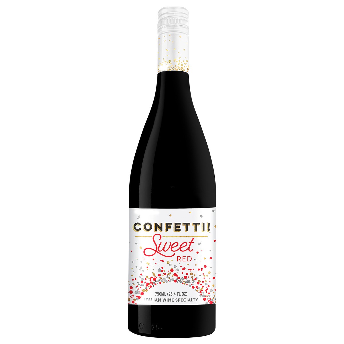 slide 1 of 7, CONFETTI! Sweet Red, 750ml, 750 ml