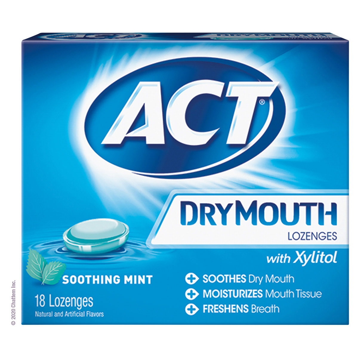 slide 1 of 25, ACT Dry Mouth Lozenges with Xylitol, 36 ct