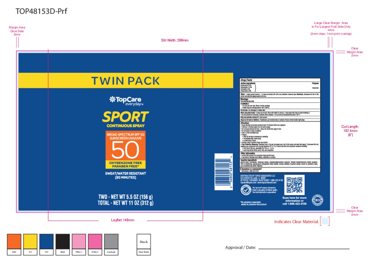 slide 3 of 14, Topcare Sunscreen C-Spray Spf 50 Twi, 11 oz