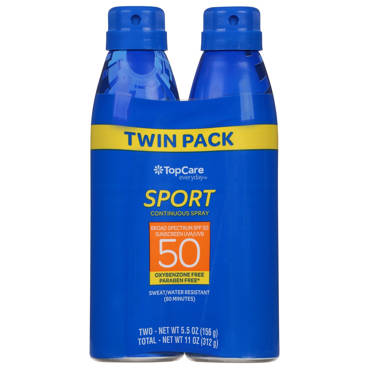 slide 2 of 14, Topcare Sunscreen C-Spray Spf 50 Twi, 11 oz