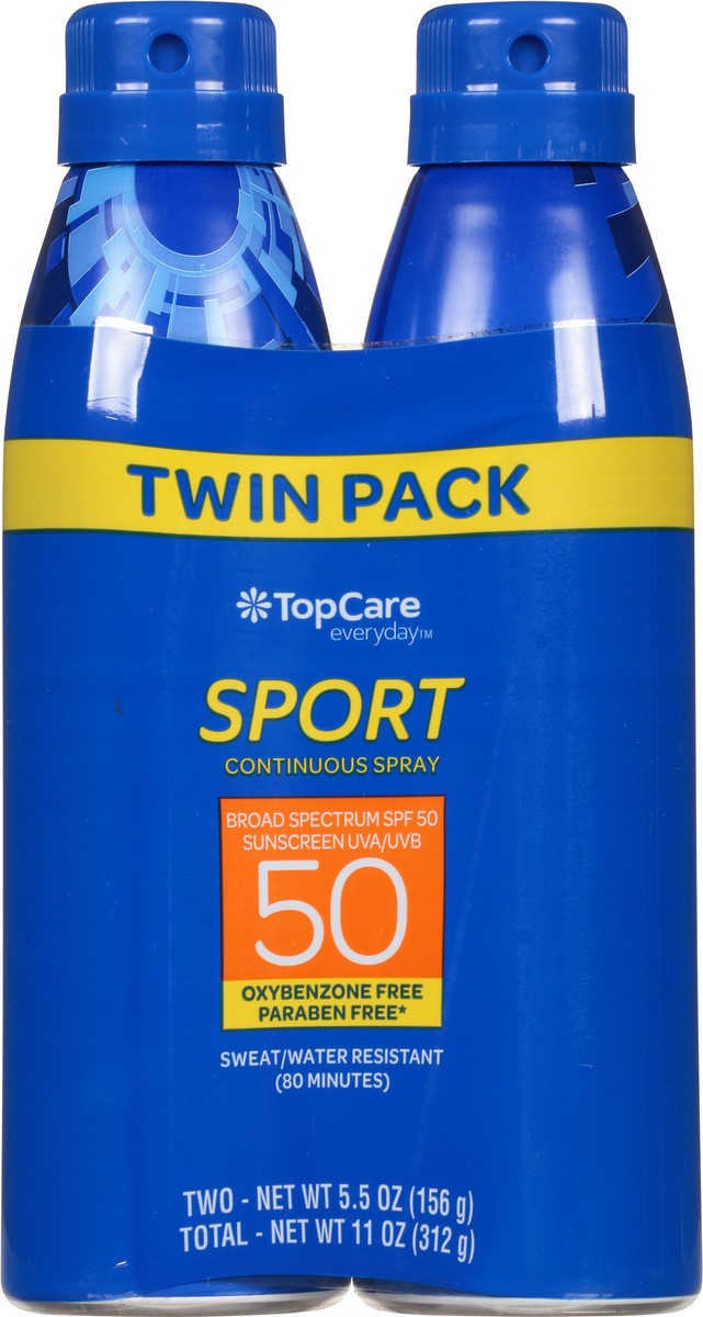 slide 11 of 14, Topcare Sunscreen C-Spray Spf 50 Twi, 11 oz