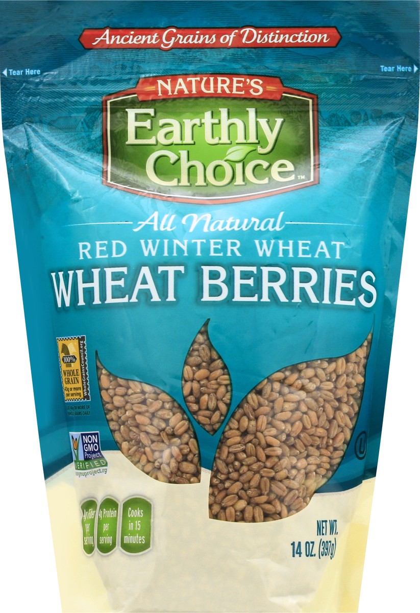 slide 6 of 9, Nature's Earthly Choice All Natural Red Winter Wheat Wheat Berries 14 oz, 14 oz