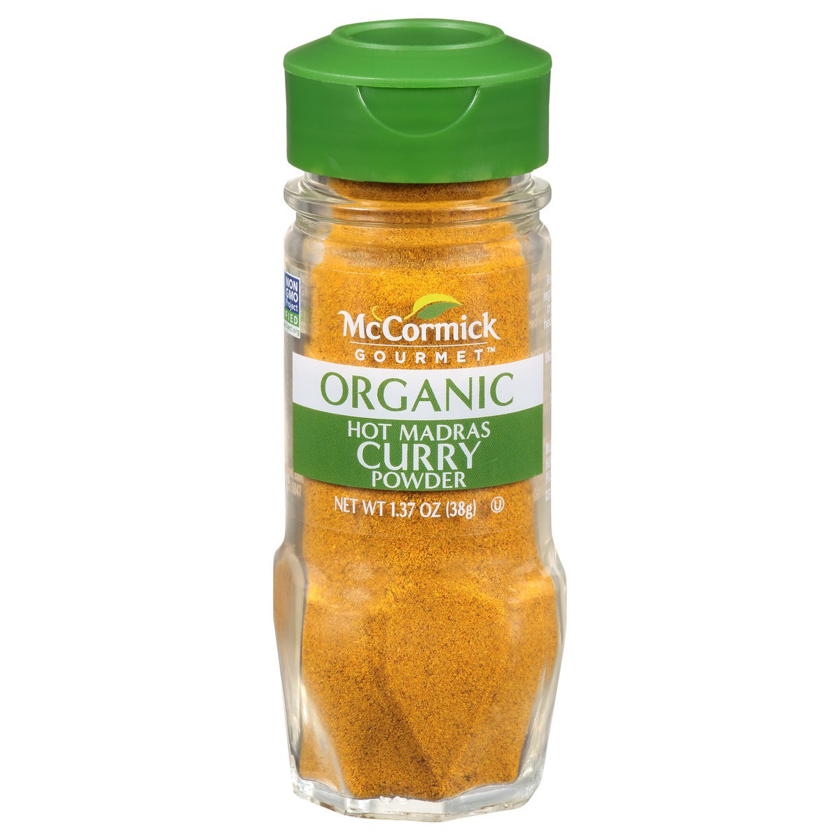 slide 1 of 7, McCormick Gourmet Organic Hot Madras Curry Powder, 1.37 oz, 1.37 oz