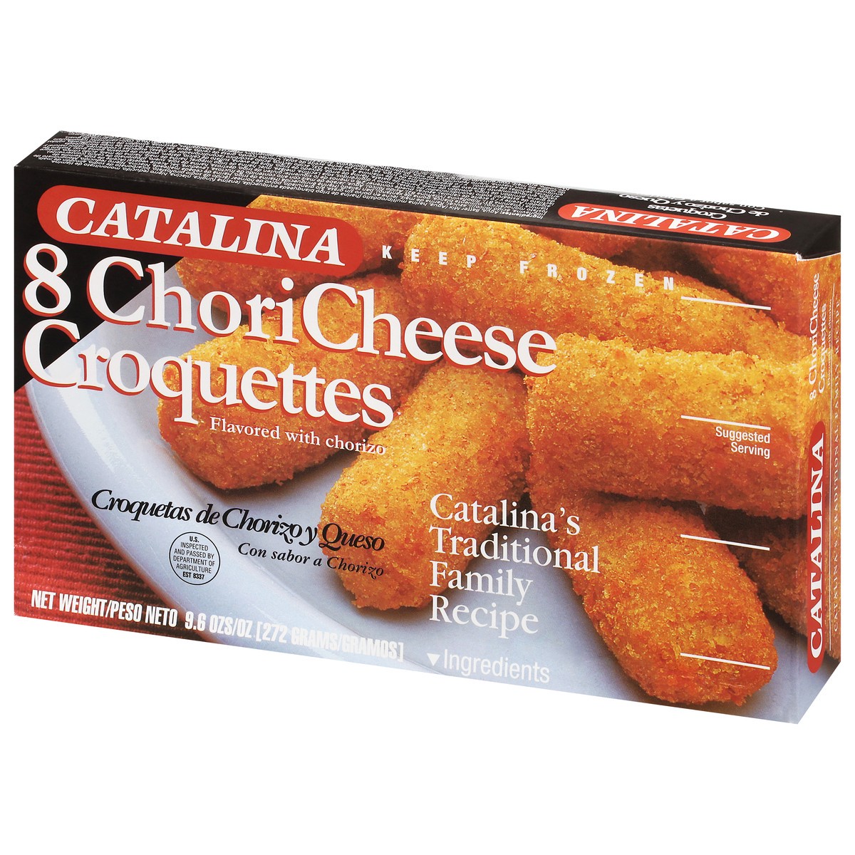 slide 2 of 12, Catalina Chori Cheese Croquettes 8 ea, 8 ct