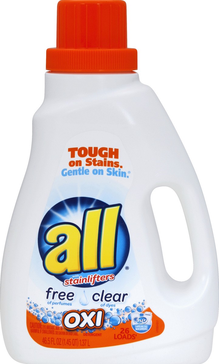 slide 2 of 2, All Detergent 46.5 oz, 46.5 oz