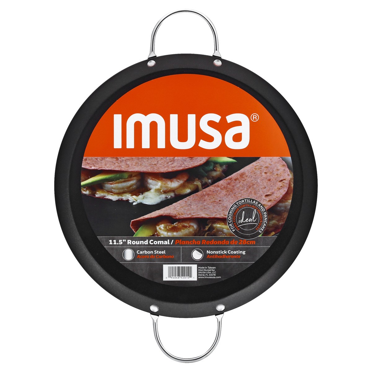 slide 1 of 11, Imusa Round Griddle Comal 11In, 1 ct