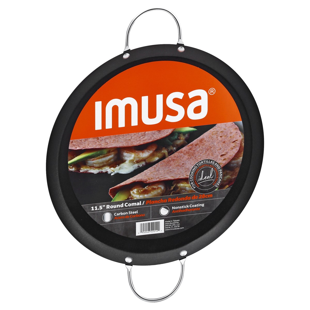 slide 8 of 11, Imusa Round Griddle Comal 11In, 1 ct