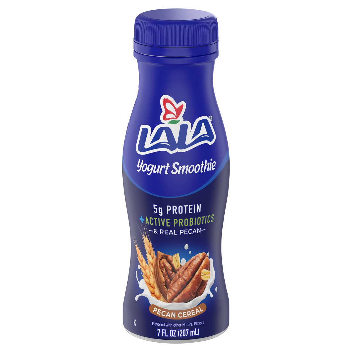 slide 1 of 9, LALA Pecan Cereal Yogurt Smoothie 7 oz , 7 fl oz