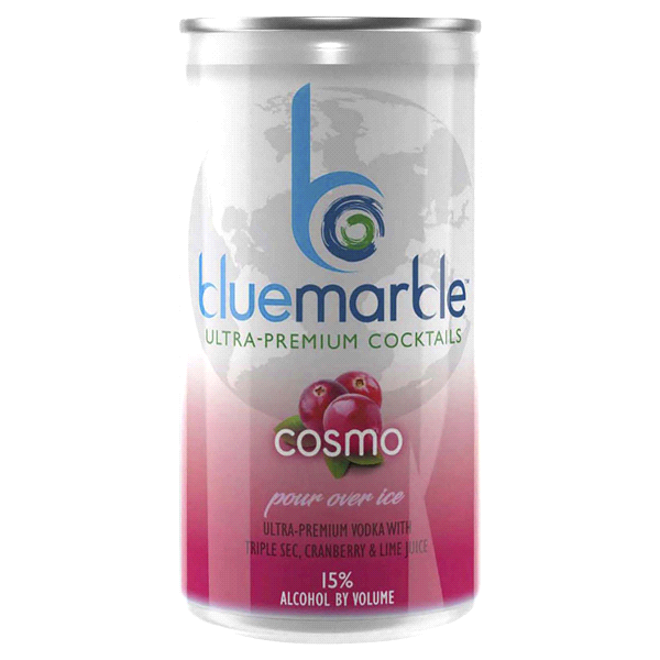slide 1 of 1, Blue Marble Cocktails Ultra-Premium Cosmo, 4 ct; 200 ml