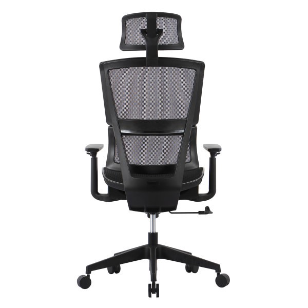 slide 3 of 5, Realspace® Radano Mesh High-Back Executive Office Chair, Black, BIFMA Compliant, 1 ct