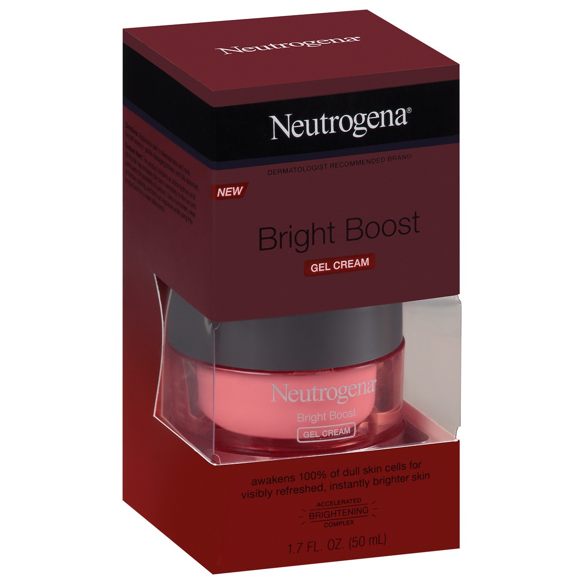 slide 3 of 4, Neutrogena Bright Boost Gel Cream, 1.7 fl oz