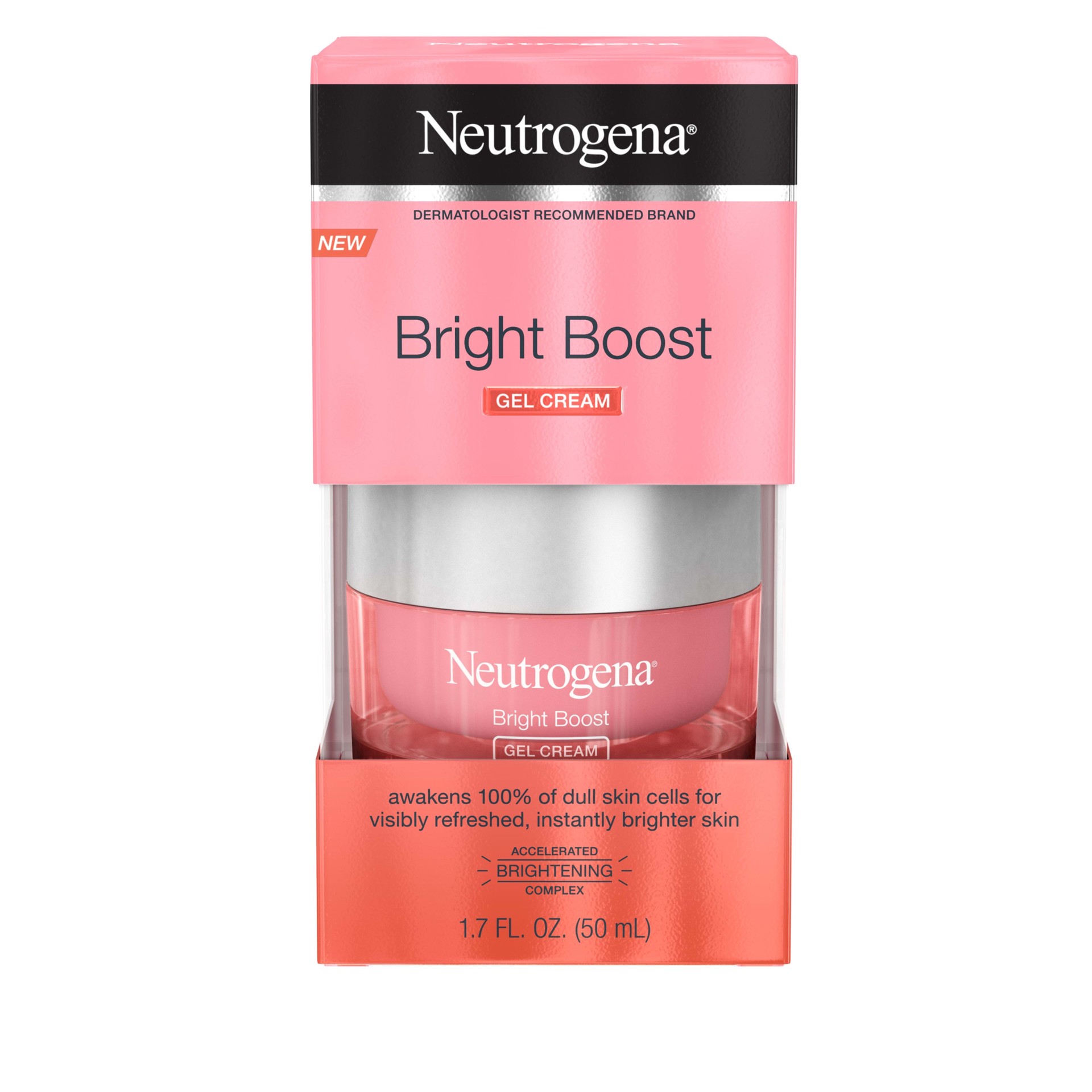 slide 1 of 2, Neutrogena Bright Boost Gel Cream, 1.7 fl oz