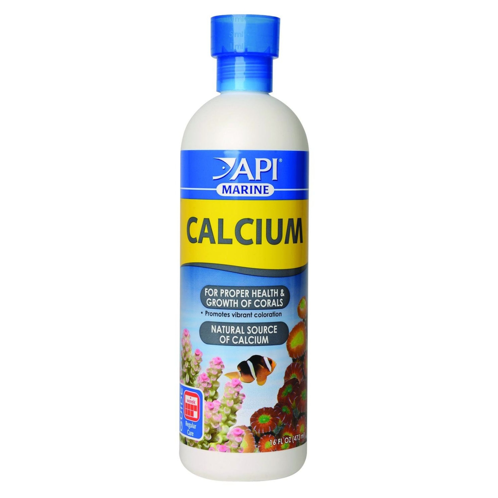 slide 1 of 1, API Marine Calcium, 16 fl oz