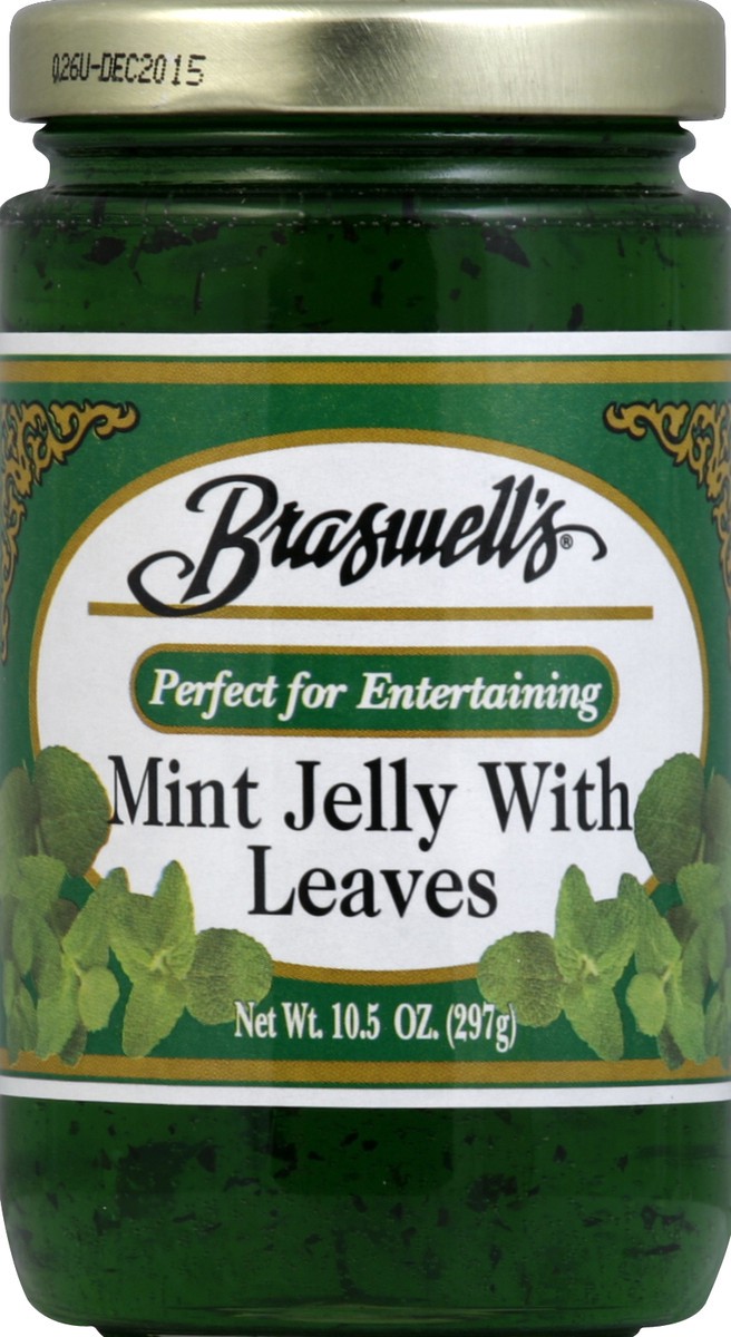 slide 2 of 2, Braswell's Mint Jelly with Leaves, 10.5 oz