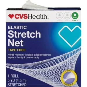 slide 1 of 1, CVS Health Elastic Stretch Net, 5 yd