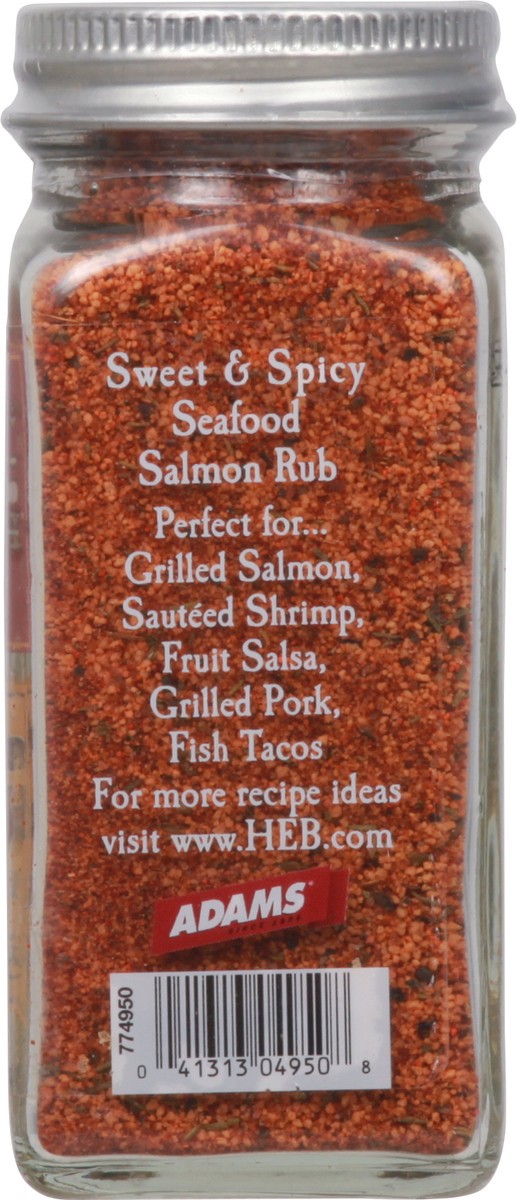 slide 8 of 14, Adams Reserve Sweet & Spicy Seafood Salmon Rub 2.5 oz, 2.5 oz