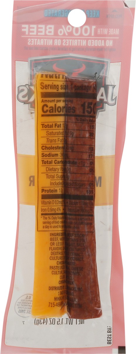 slide 6 of 14, Jack Link's Original and Cheddar Beef Refrigerated Combo, 1.50 ounce, 1.5 oz