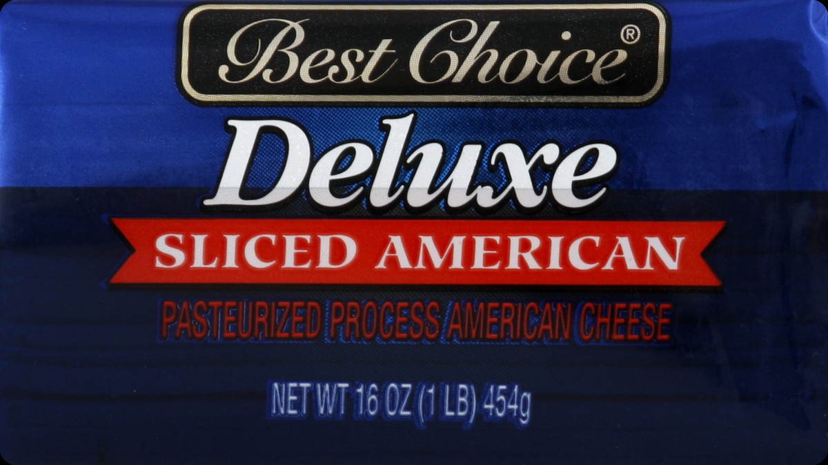 slide 4 of 5, Best Choice Deluxe American Slices, 16 oz