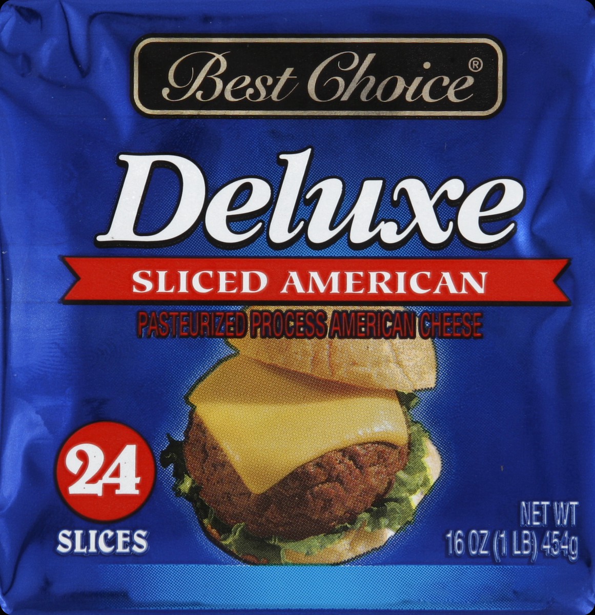 slide 3 of 5, Best Choice Deluxe American Slices, 16 oz