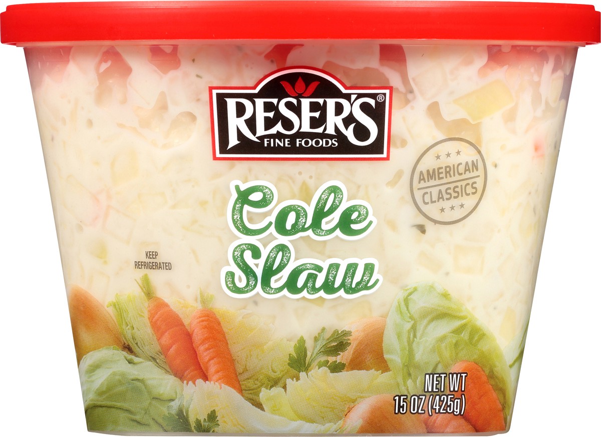 slide 3 of 9, Reser's Cole Slaw, 15 oz