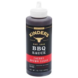Kinder's Cherry Brown Sugar BBQ Sauce 15.7 oz