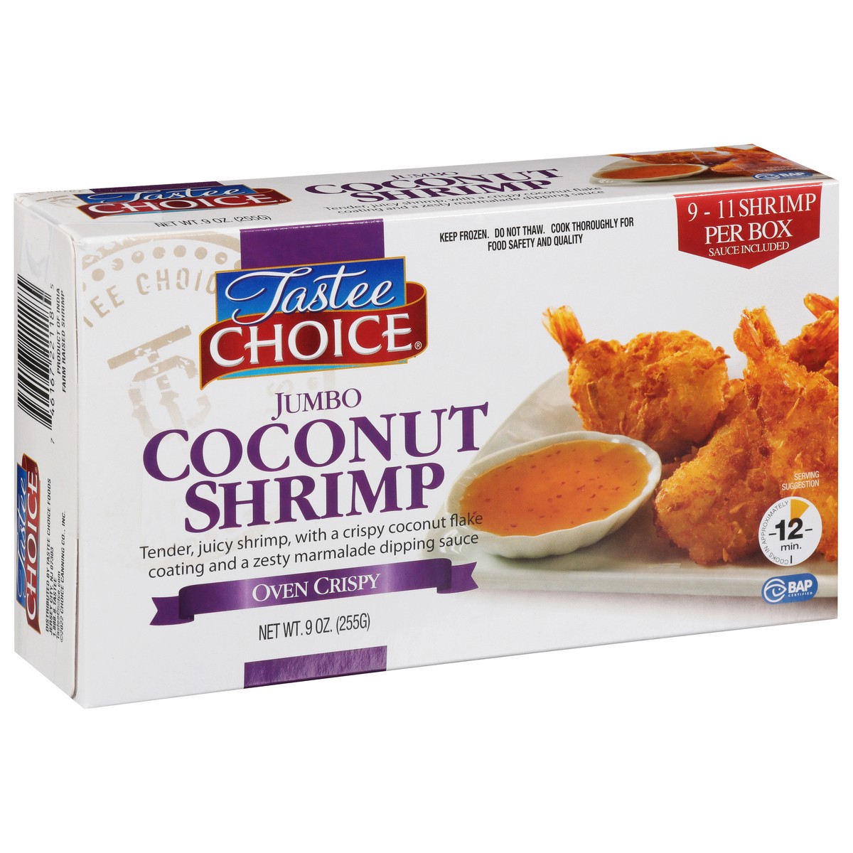slide 16 of 17, Tastee Choice Oven Crispy Coconut Shrimp Jumbo 9 oz, 9 oz
