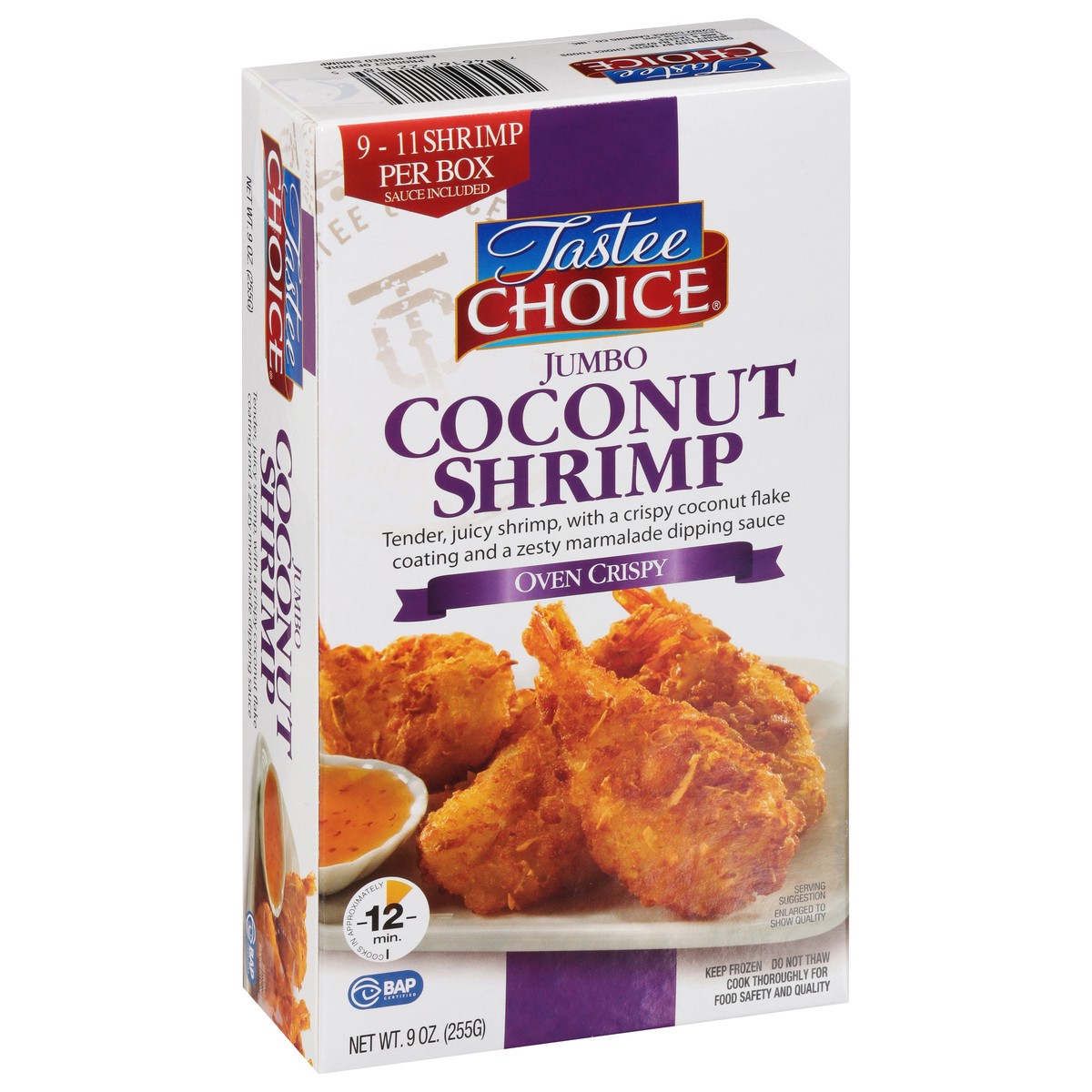 slide 5 of 17, Tastee Choice Oven Crispy Coconut Shrimp Jumbo 9 oz, 9 oz