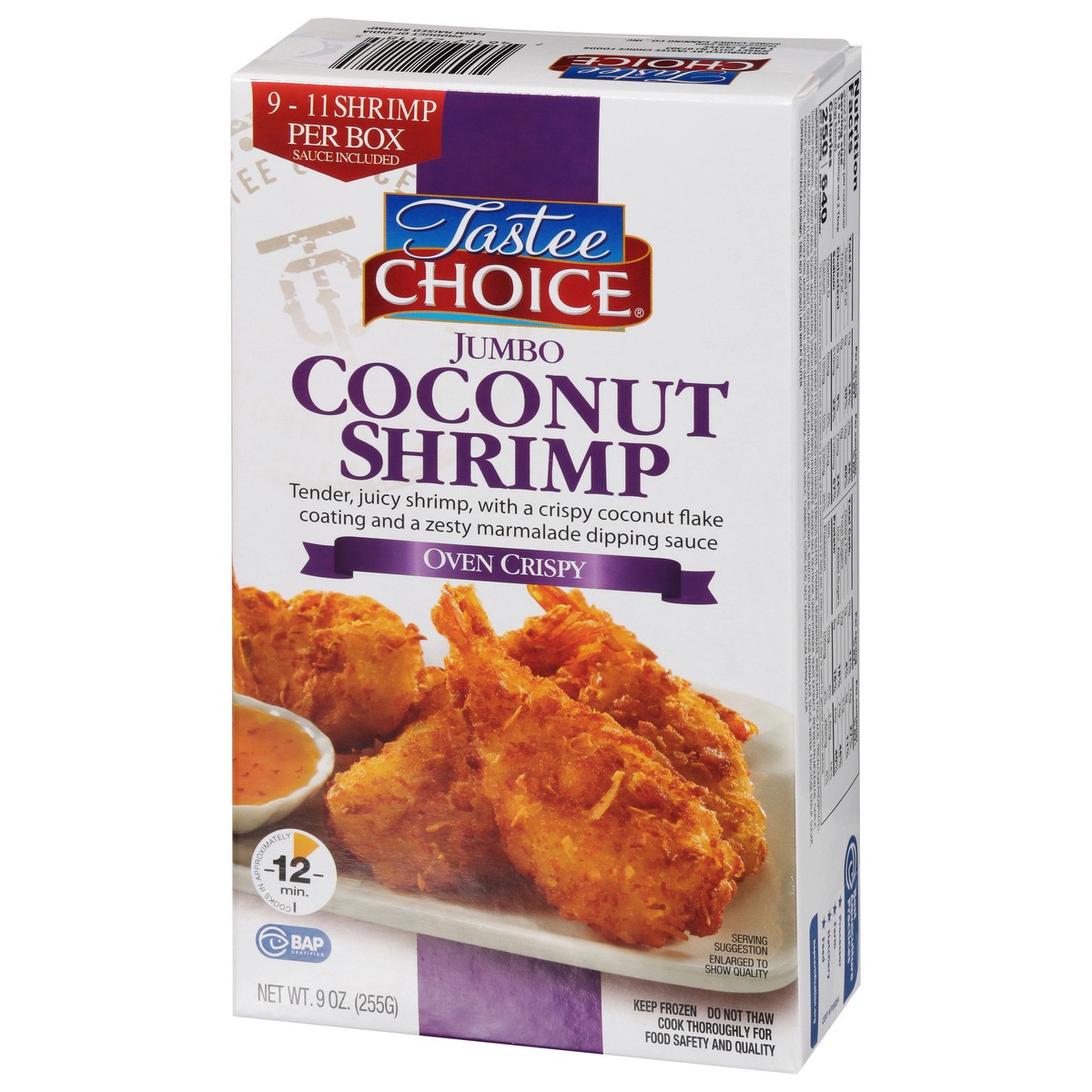 slide 6 of 17, Tastee Choice Oven Crispy Coconut Shrimp Jumbo 9 oz, 9 oz