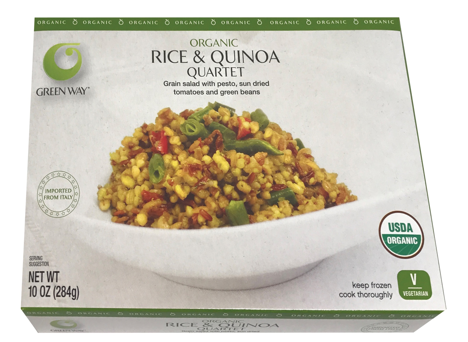 slide 1 of 1, Green Way Organic Rice & Quinoa Quartet, 10 oz