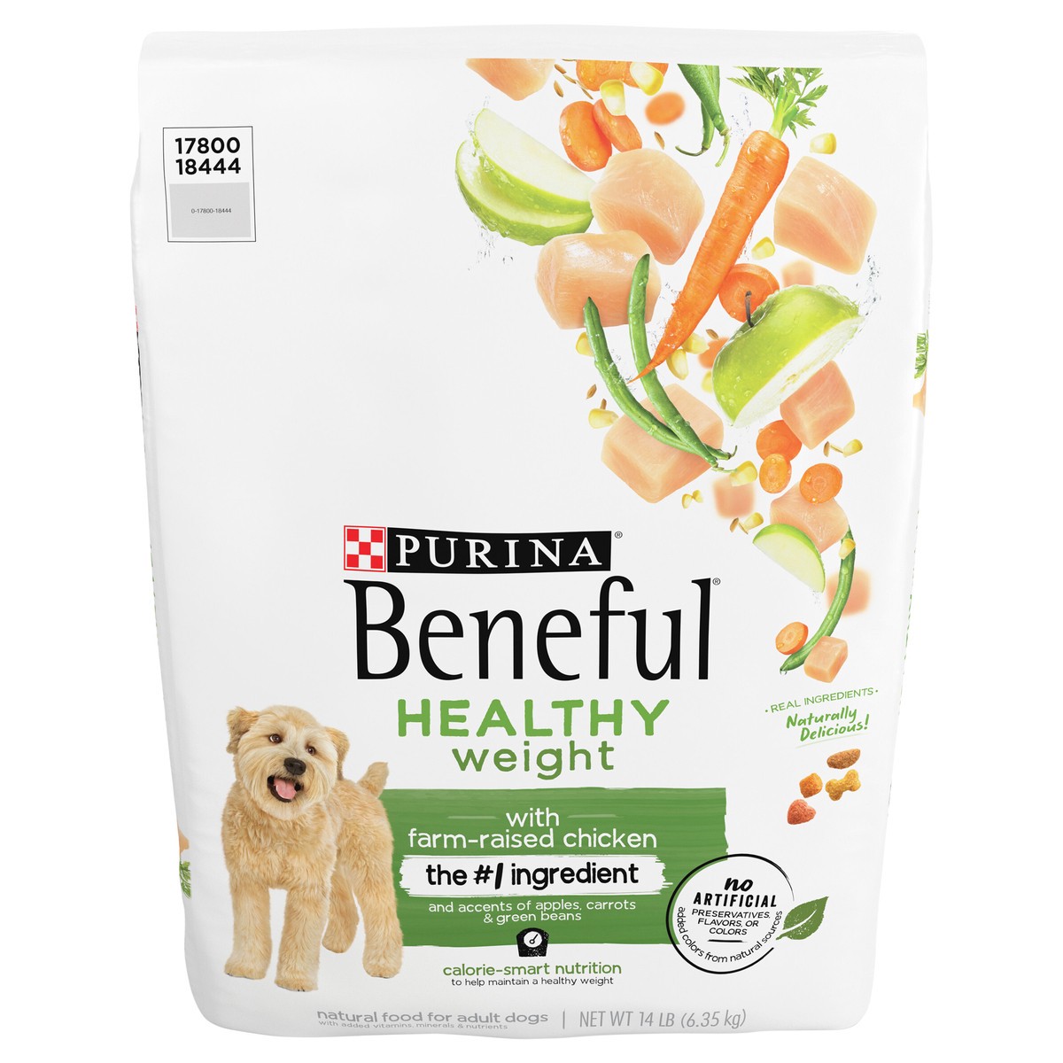 slide 1 of 9, Beneful Purina Beneful Healthy Weight Dry Dog Food With Farm-Raised Chicken, 14 lb
