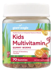 Giant Eagle Kids Multivitamin Gummy Worms