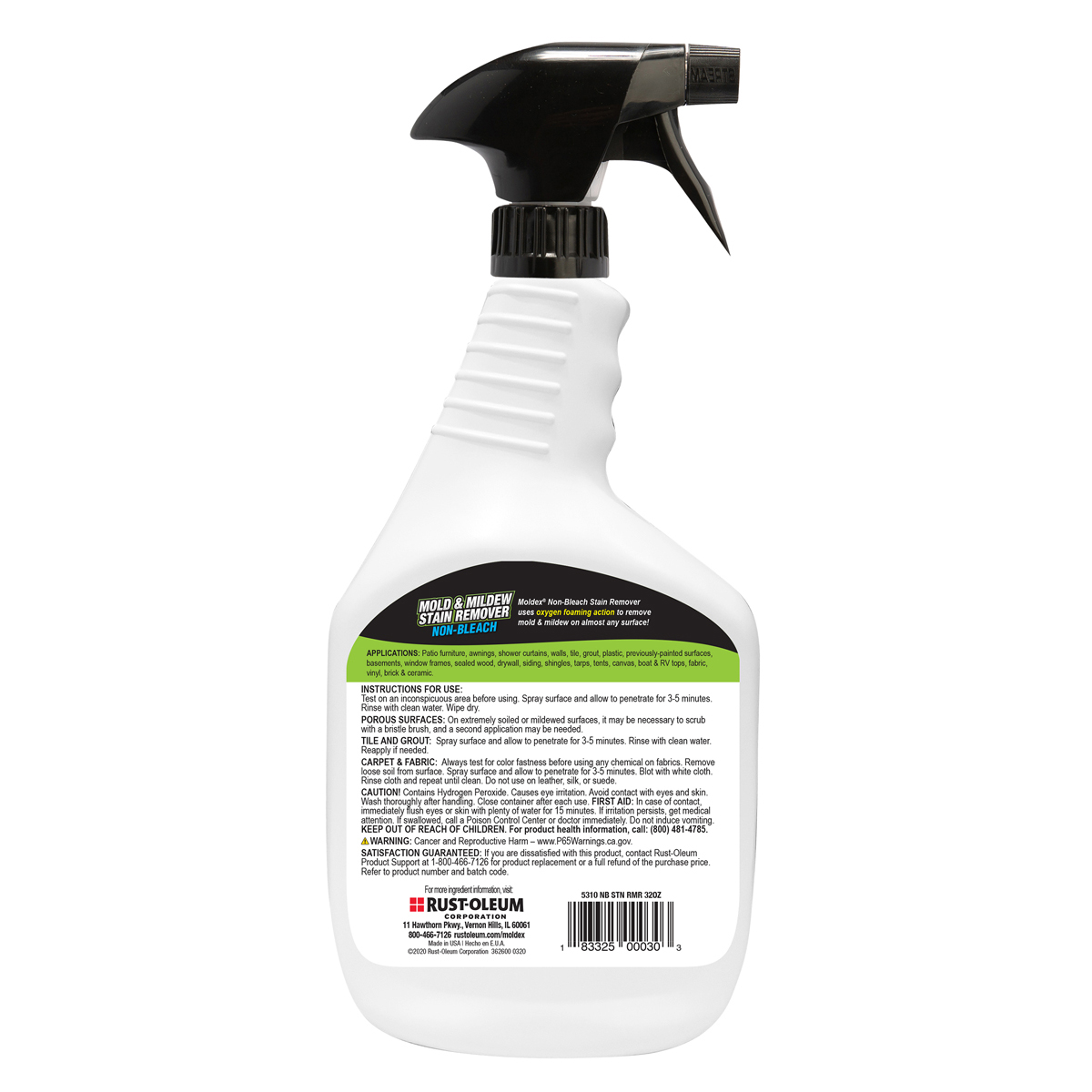 slide 2 of 2, Moldex Bleach-Free Mold And Mildew Stain Remover, 32 oz