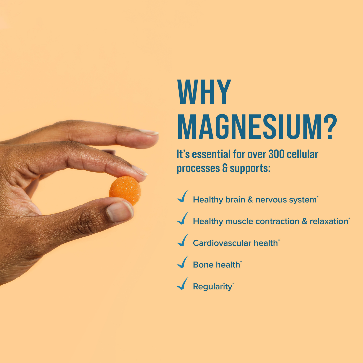 slide 5 of 5, Natural Vitality Calm Nature's Vitality CALM Orange Magnesium Citrate Gummies 60 Ct, 60 ct