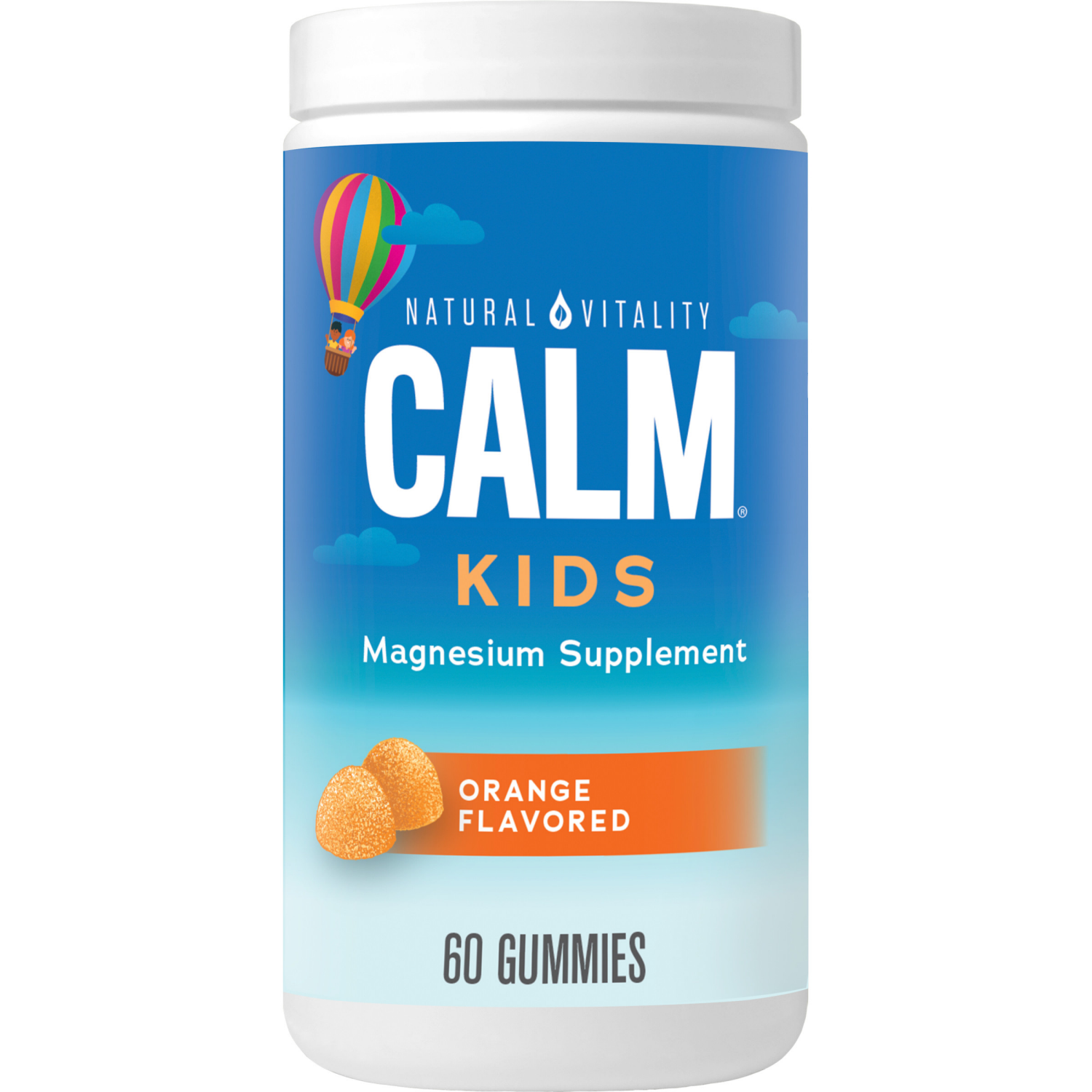 slide 1 of 5, Natural Vitality Calm Natural Vitality Kids CALM Magnesium Citrate Gummies 60 Ct, 60 ct