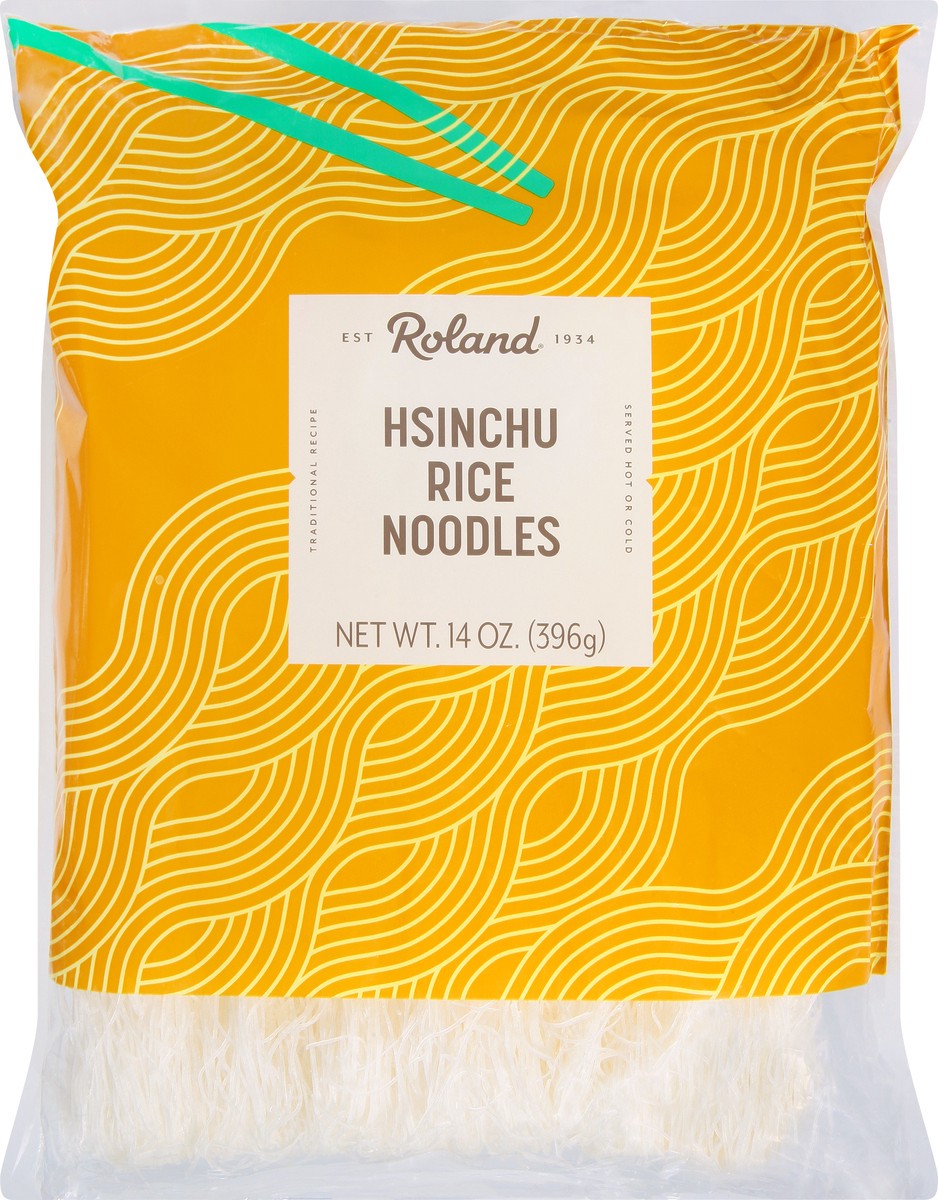 slide 6 of 9, Roland Hsinchu Rice Noodles, 14 oz