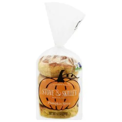 Stone & Skillet Pumpkin Spice English Muffins 12 oz