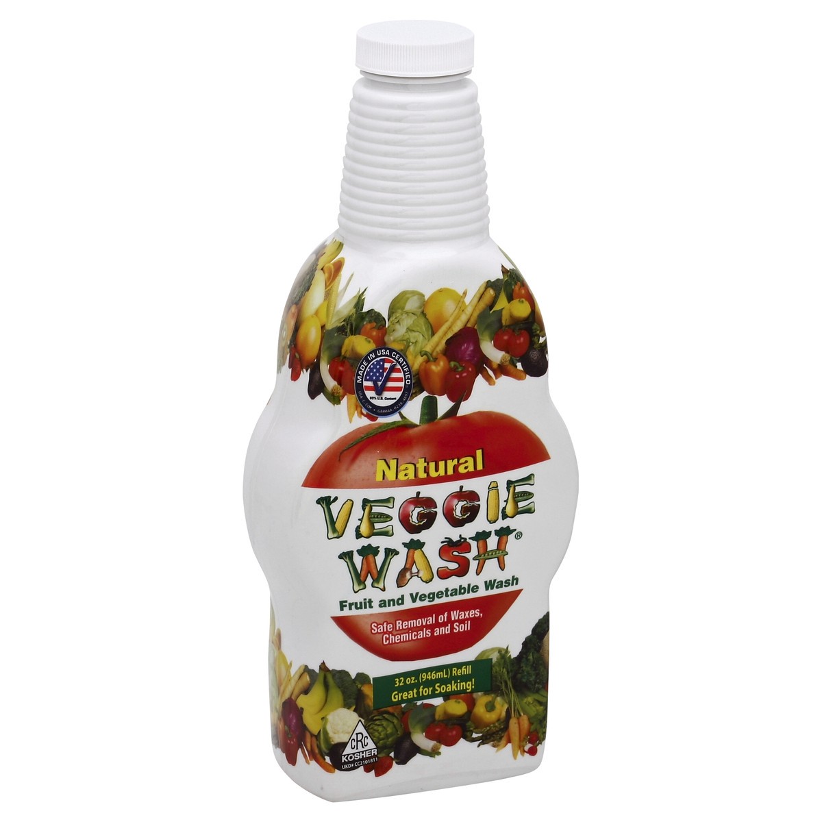 slide 4 of 4, Veggie Wash Fruit and Vegetable Wash 32 oz, 32 oz