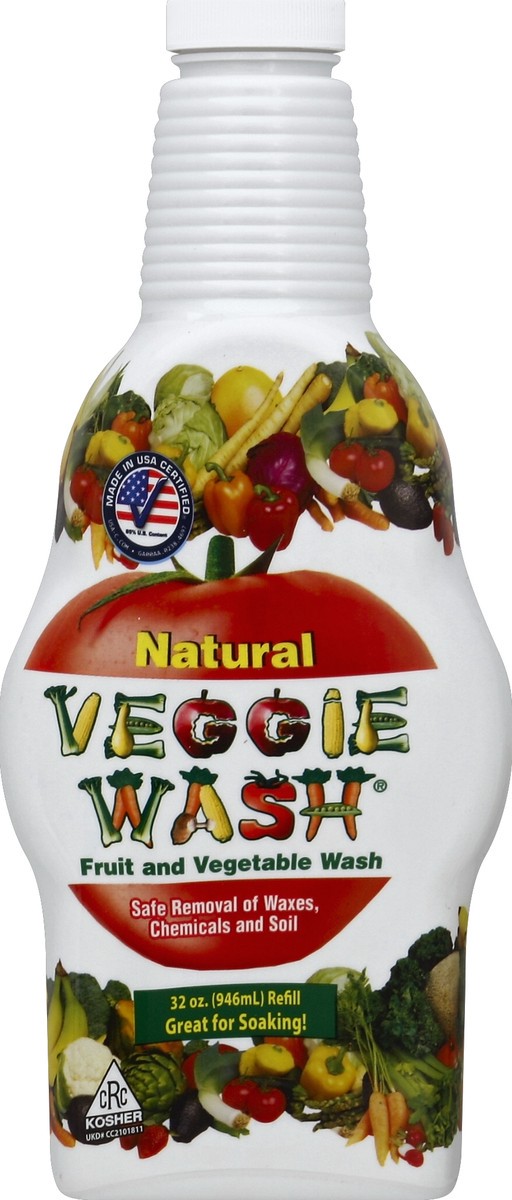 slide 3 of 4, Veggie Wash Fruit and Vegetable Wash 32 oz, 32 oz