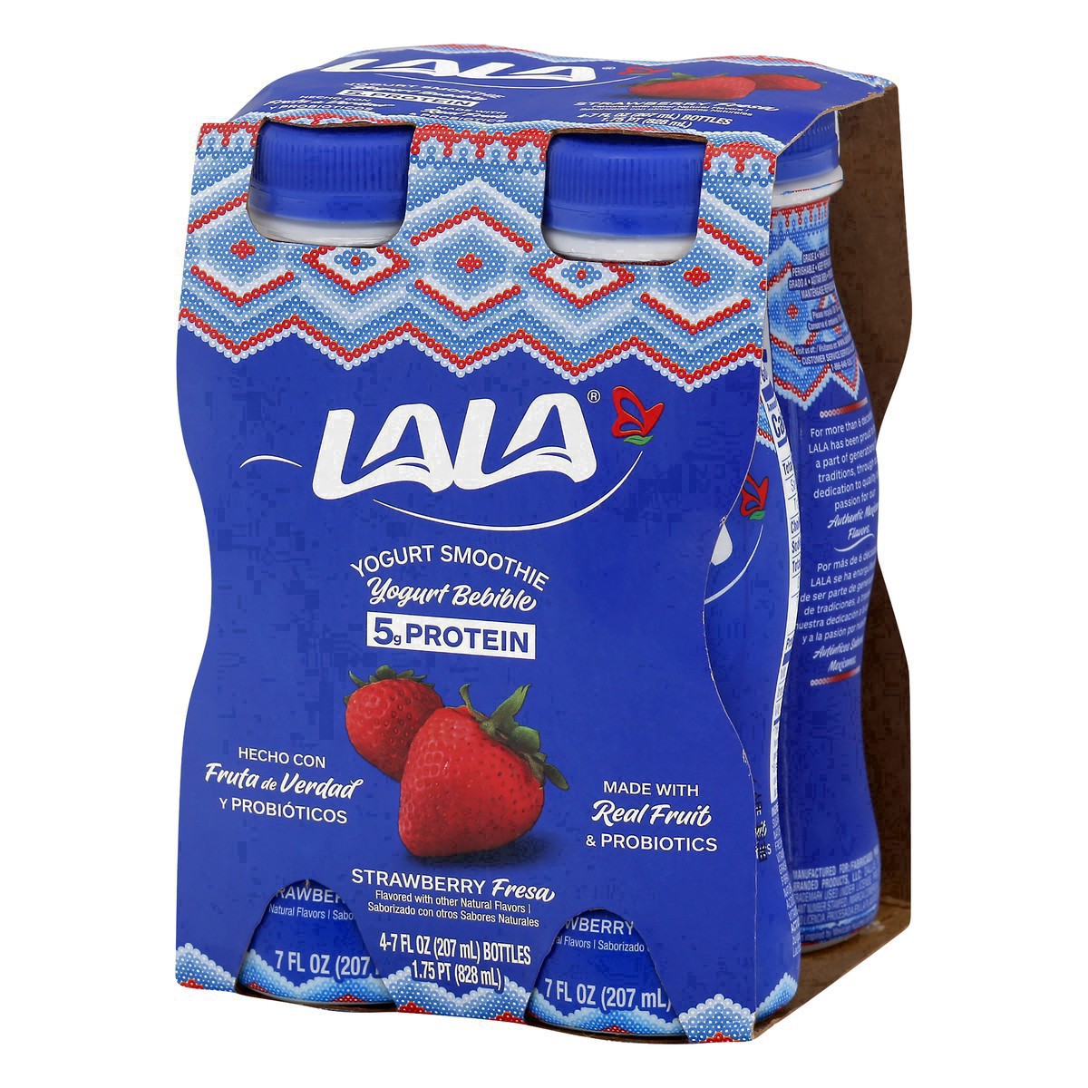 slide 6 of 38, LALA Strawberry Yogurt Smoothie 4 pk., 4 ct