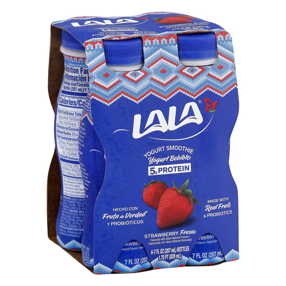 slide 7 of 38, LALA Strawberry Yogurt Smoothie 4 pk., 4 ct