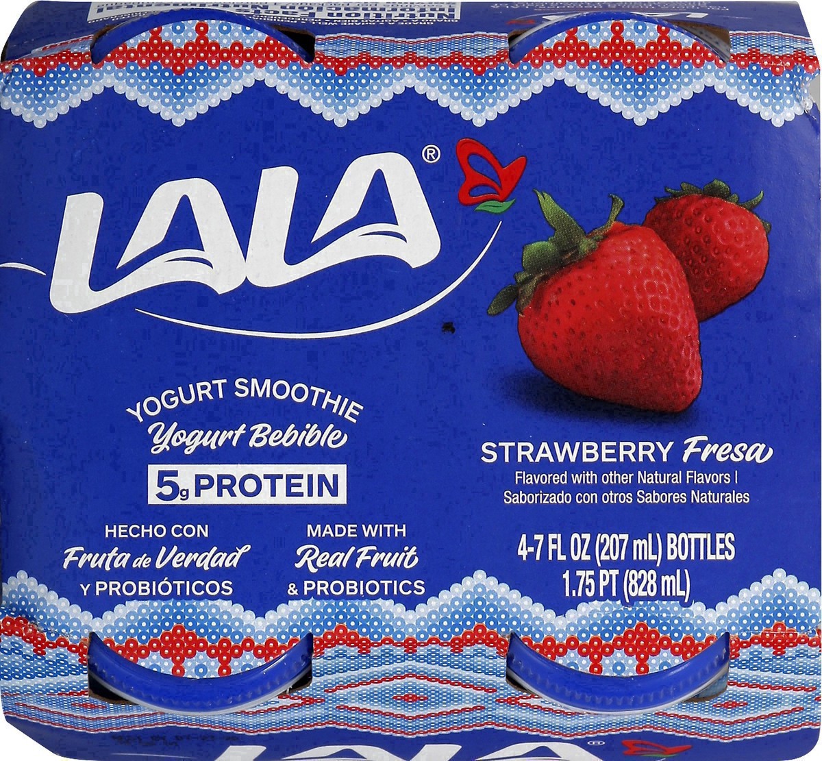 slide 16 of 38, LALA Strawberry Yogurt Smoothie 4 pk., 4 ct