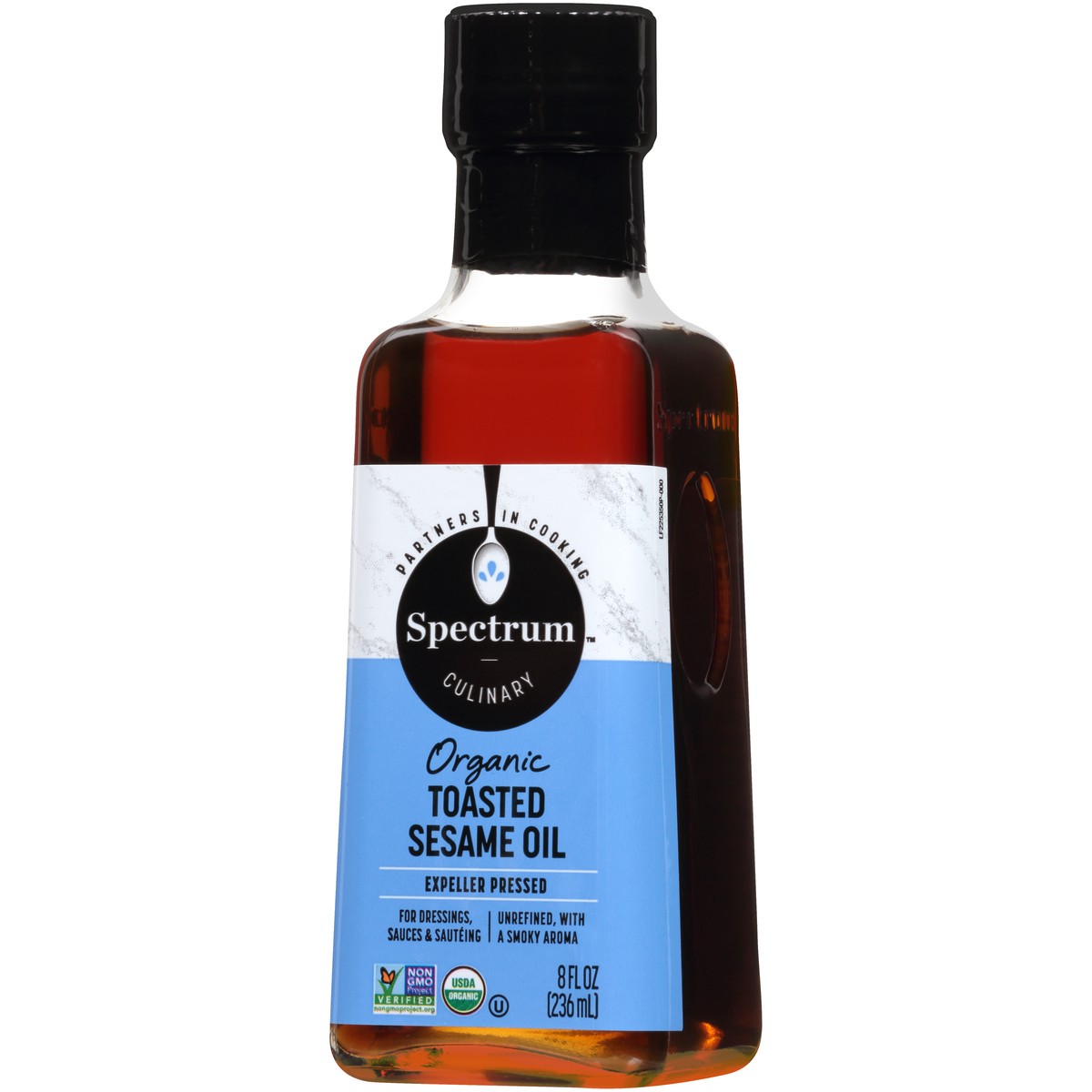 slide 1 of 9, Spectrum Culinary Organic Toasted Sesame Oil 8 fl. oz. Bottle, 8 fl oz