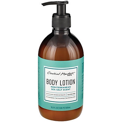 slide 1 of 1, Central Market Body Lotion Mediterranean Sea Salt, 16.9 oz