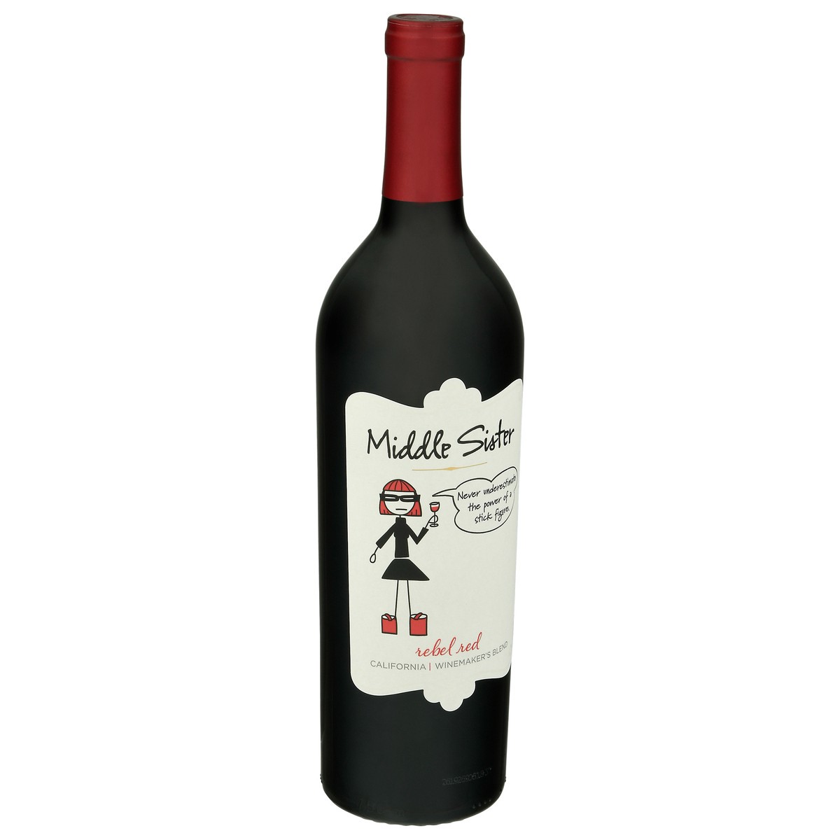 slide 7 of 10, Middle Sister Wines California Rebel Red 750 ml, 750 ml