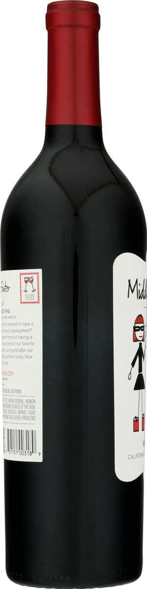 slide 3 of 10, Middle Sister Wines California Rebel Red 750 ml, 750 ml