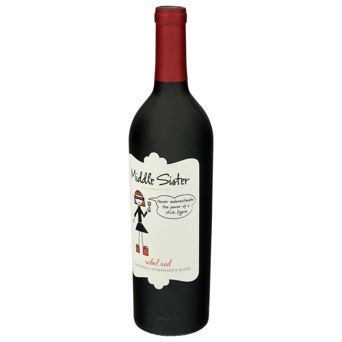 slide 4 of 10, Middle Sister Wines California Rebel Red 750 ml, 750 ml