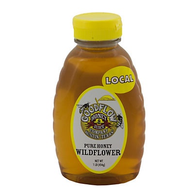 slide 1 of 1, Good Flow Honey Pure Honey Wildflower, 1 lb